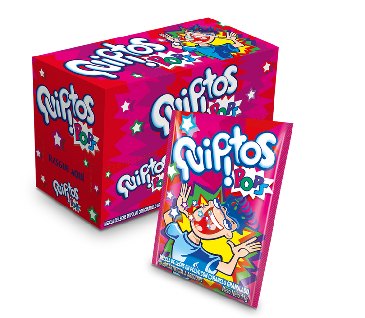 Quipitos Pop Candies - 24 Pack