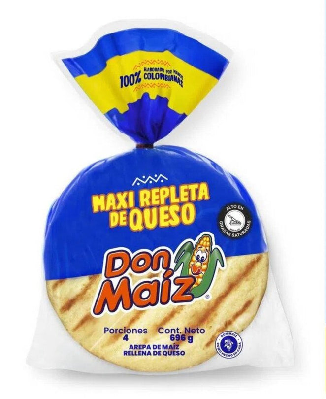 Frozen Arepa repleta de Queso- 4 units