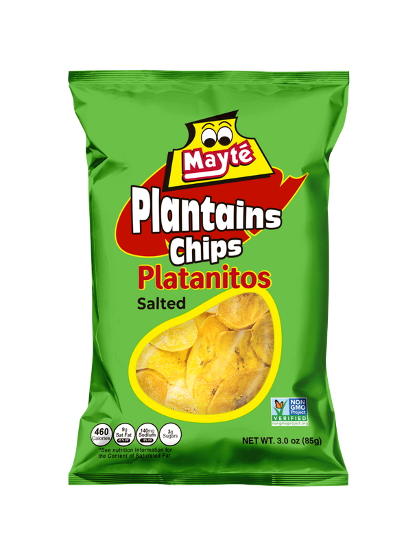 Plantains Chips Salted Platanitos Mayte - 3oz