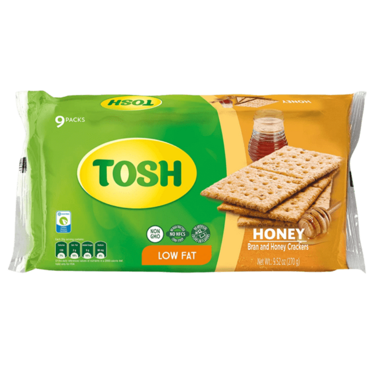 Tosh Multigrain Honey Crackers - 229 g