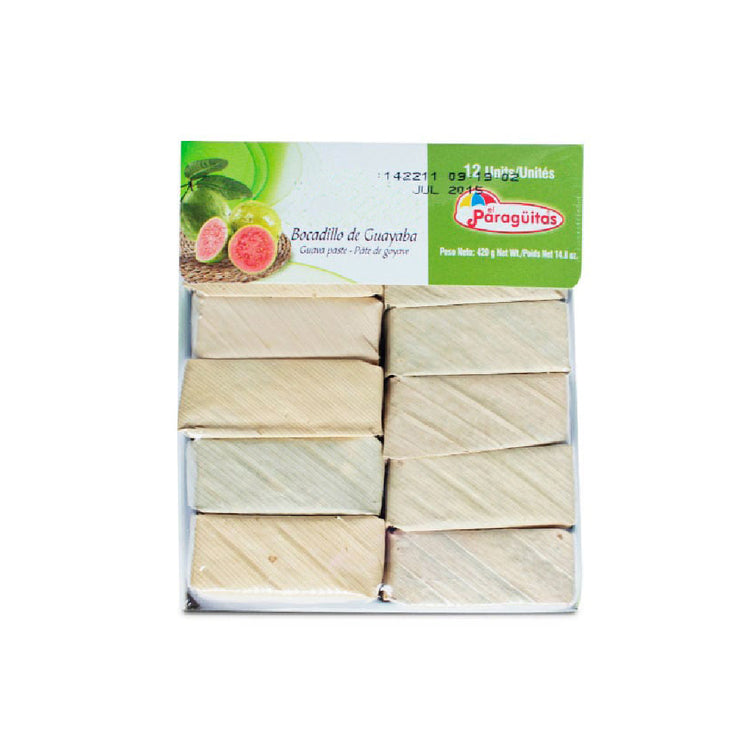 Guava Paste - Bocadillo Veleño El Paraguitas x 12 units - 420 g