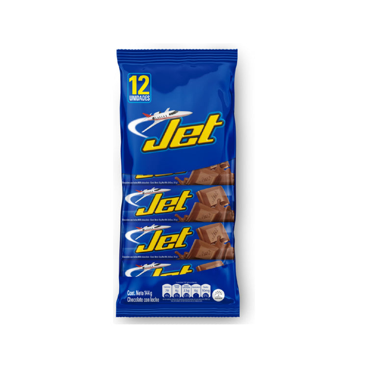 Jet Chocolate Bag – Chocolatina bag x 12 pack - 12 g