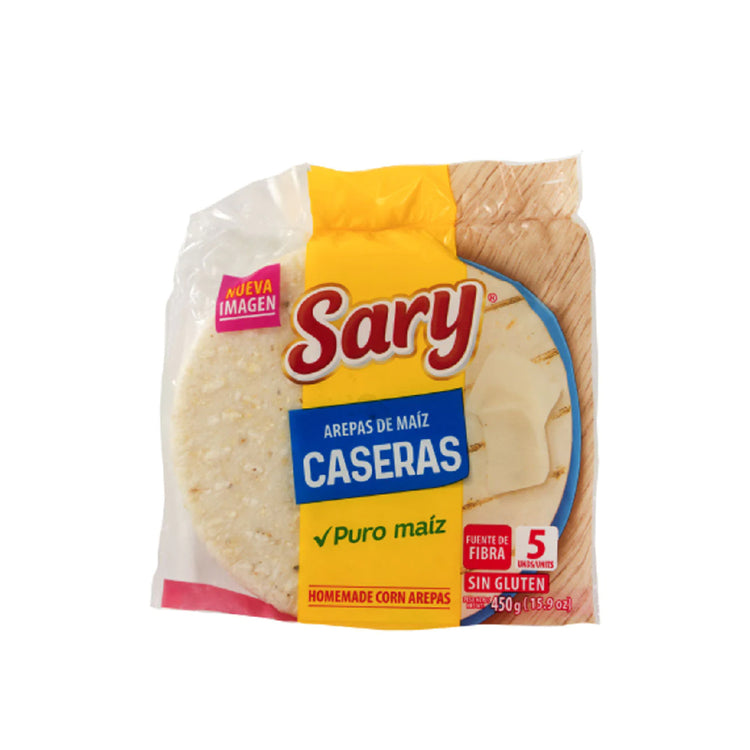 Sary Frozen Arepa de Maiz White - 450 g