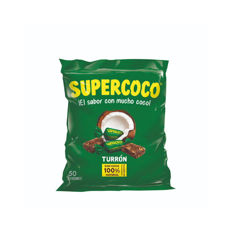 Supercoco Turron bag x 50 units